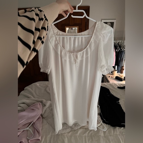Aritzia / Wilfred / Frilly Mini Dress - Picture 1 of 2